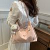 Bolso de Gran Capacidad para Mujer 2024 Nueva Textura Estilo Mariposa Ropa de Trabajo Casual Hombro Cruzado Mochila de Moda