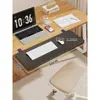 Tablero de Extensión de Escritorio, Extensión sin Taladro, Reposamanos para Escritorio de Computadora Extensible, Plegable, Alargado, Ensanchado