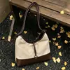 Bolsa Tote Simple Retro Bolsa de Hombro Bolsa Tote de Gran Capacidad para Mujer 2026 Invierno Nuevo Elegante Alta Apariencia Bolso de un Solo Hombro