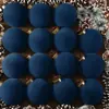 6cm 15 Piezas Bolas de Navidad Afelpadas Transfronterizas Decoraciones de Bolas para Árbol de Navidad Afelpadas Adornos de Plástico para Colgar en Navidad