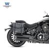 Coche muscular Wolf adecuado para Benda black flag 500 bolsa lateral empaque lateral casco medio casco casco completo con cerradura marco de liberación rápida modificación