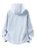 Fuente de primera mano chaqueta exterior de una sola capa abrigo mujer temporada primavera y otoño 2026 ropa de montañismo con capucha chaqueta hombre S26188