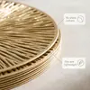 Em estoque Fornecimento Transfronteiriço PVC Porta-copos Fogos de Artifício Doméstico Tapete para Xícara de Chá Anti-escaldante Tapete de Mesa Estilo Flor Tapete para Copo