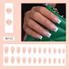 Adesivos Flash para Unhas Artísticas Transfronteiriços Unhas Vestíveis Europeias e Americanas Atacado Unhas Vestíveis de Longa Duração Adesivos de Unhas Postiças Europeias e Americanas Atacado