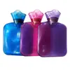 Venta caliente venta caliente Bolsa de agua caliente de PVC tamaño pequeño inyección de agua 250ML transparente grueso llenado de agua manguera de agua caliente bolso cálido de invierno