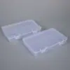 Caja rectangular de plástico transparente de 15.5 caja de embalaje para pincel de boceto portátil papelería herramienta de maquillaje caja para herramientas de ferretería caja para aparejos de pesca