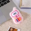 Chaveiro de pelúcia fofo de celular vintage, pingente de cachorro de linha, decoração para bolsa de estudante, acessório de presente, broche