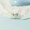 Anillo Doce Constelaciones Estilo Frío Moderno Estilo Japonés y Coreano Lujo Ligero Abierto Ajustable Anillo de Dedo de Diamante para Mujer Sencillo