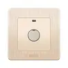 Interruptor de toque oculto tipo 86 de segunda linha com propriedade de retardo controle de toque inteligente para corredor lâmpada LED de economia de energia interruptor doméstico