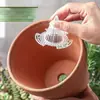 Tapete respirável à prova de vazamento para vaso de flores, tapete de cobertura para drenagem, novo tapete de fundo cônico, rede de drenagem para suculentas, tampa de rede de drenagem para fundo de orquídea