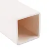 Perfil Plástico Personalizado em Formato de Boca Trilho Deslizante Canal Duplo Trilho Duplo Guia para Porta de Vidro Deslizante Tira para Porta de Armário