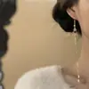 Pendientes Largos con Borlas de Estilo Retro Cool y Diseño Versátil, Elegancia Suave y Clásica, Adecuados como Accesorios para Hanfu y Cheongsam