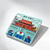 Imanes para refrigerador de cerámica Mino, relieve tridimensional, recuerdos de marca para celebración de festivales, recuerdos de zonas escénicas, hechos a medida según su diseño