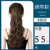 Fábrica por atacado peruca rabo de cavalo mulheres longo cabelo cacheado alça pera flor onda grande realista médio longo curto rabo de cavalo trança