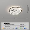 [Selección Estricta] LED Espectro Completo Protección Ocular Ventilador Lámpara de Araña Sin Aspas Habitación Decoración Hogar Iluminación Zhongshan Moderno Simple