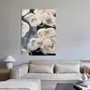 Estilo Wabi-Sabi Pintura Decorativa de Pared de Fondo para Sofá de Sala de Estar Arte de Nicho Retro Pintura Colgante de Entrada de Dormitorio de Alta Gama