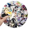 50 Adesivos Yuri on Ice Anime Japonês Série Esportiva Transfronteiriça Impermeável Decorativos para Copo Térmico