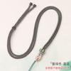 Cordón Ruyi de dos colores, tejido a mano, ajustable, con nudo de loto, con anillo de jade y oro, collar Pixiu