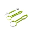 Divisor de Frutas Tres en Uno de Acero Inoxidable, Cuchara para Bolas Multifuncional para el Hogar, Herramienta para Sacar Bolas de Fruta, Herramienta para Tallar Fruta