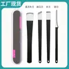 Traje de cuchillo para pedicura profesional, el técnico usa los tres cuchillos de Yangzhou para eliminar piel muerta, callos y uña del pie gris