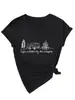 La vida es mejor junto al sitio independiente Amazon Ebay Camiseta casual y elegante de manga corta con cuello en V para mujer
