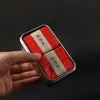 Bote de Lata de Viaje Portátil Universal para Jinjunmei, Tieguanyin, Té Negro, Dulces, Nueces y Té de Flores, Disponible en Stock con Logo Personalizado