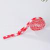 Corda Chata Oca de Poliéster 12mm Cordão de Moletom Cordão de Cintura de Calça Esportiva Ponta de Silicone Micro-Elástico Atacado