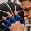 Protectores de Dedos Deportivos de Nylon para Hombres y Mujeres, Rodilleras Elásticas para Protección de Articulaciones de Baloncesto y Voleibol, Protectores de Manos, Set de Equipo Protector para Escribir y Estiramiento