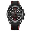 Reloj MEGIR Explosions Multifuncional Cronógrafo Calendario Reloj deportivo Reloj para hombre 2063