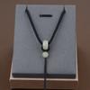 Colgante de Jade Hetian de Fidelidad Cordón Collar Ajustable Colgante de Cuerda para el Cuello Cordón para Colgante de Jade