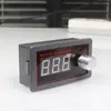 Controlador de motor CC sem escovas, controlador de velocidade PWM, 5V/12V/24V, interruptor de ajuste contínuo com display digital, caixa de exibição.