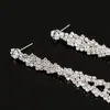 2020 nuevos pendientes de moda de diamantes pendientes Pendientes de borla europeos y americanos E495