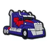 Nuevos Charms para Zapatos Tipo Clogs de Dibujos Animados de la Serie Transformers Accesorios Goma Suave Hebillas para Zapatos DIY Accesorios para Sandalias Pantuflas