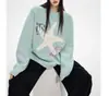 Suéter Pulóver Redondo Nuevo Estilo Coreano 2026 para Mujer, Corte Holgado, Nuevo Punto Perezoso Chic Otoño/Invierno, Top para Pareja