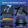 Mouse Gamer, Com Fio, E-Sports, Luminoso, Adequado para Computadores de Mesa e Laptops, com Luzes Coloridas, Jogabilidade Suave Sem Lag