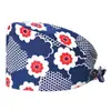 Gorro de Trabajo para Clínica Transfronteriza, Gorro Quirúrgico de Copa Redonda, Gorro sin Visera para Personal Médico, Gorro con Amarre Trasero, Gorro Protector