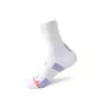 Meias Esportivas para Corrida Femininas, Cano Médio com Malha Felpuda na Parte Inferior, Absorventes de Suor e Antiodor, Meias Femininas para Maratona e Badminton, Atacado de Zhuji