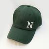 Gorra de Béisbol Bordada con Letras para Mujer, Algodón Suave Lavado Casual Versátil, Estilo Coreano Adelgazante para la Cara Sombrero de Exterior de Moda