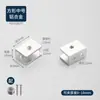 Aleación de Aluminio Clip para Vidrio Clip de Fijación Accesorios Clip para Estante Divisor de Gabinete de Vino Soporte Clip de Ranura para Baño Hebilla Venta al por Mayor
