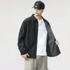 Camisa de Manga Larga Estilo Japonés Otoño 2025 para Hombre Alta Calidad Retro Fresca Cuello Campana Holgada Versátil Chaqueta Venta al por Mayor