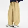 Pantalones para niño para primavera y otoño, pantalones largos impermeables para niños, nueva moda 2026, pantalones curvos de corte holgado para niños mayores, estilo moderno