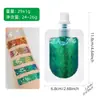 Gel Corporal Chameleon Transfronterizo con Purpurina 12 Colores Sombra de Ojos Brillante Parches de Purpurina para Rostro y Cabello Maquillaje para Festival y Carnaval
