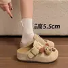 Aumento Interno Suela Gruesa Zapatos Birkenstock Bonitas Medias Zapatillas Cerradas para Mujer Uso Exterior 2026 Nuevos Zuecos de Otoño Sandalias Birkenstock