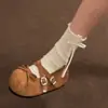 Sapatos Birkenstock de sola grossa estilo francês para mulheres, novo modelo de outono 2026, que aumentam a altura, adequados para saias, com sola macia, versáteis, sapatos Mary Jane retrô
