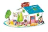 Nuevo Rompecabezas Estéreo 3D de Villa Estilo Europeo Juguetes Intelectuales DIY para Niños Regalos de Guardería Rompecabezas Familiar