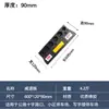 Tope de goma y plástico para coche, venta al por mayor de fábrica, localizador de ruedas para espacio de estacionamiento de garaje, retenedor de goma y plástico, límite de tope de coche