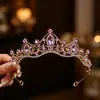 Tocados de Corona para Niños Transfronterizos, Accesorios para el Cabello de la Princesa Sofía, Diademas, Accesorios para Festivales, Corona Morada de Rendimiento al por Mayor