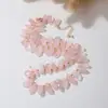 Collar de Grava de Ágata de Cristal Natural al por Mayor, Cuentas de Ágata de Cristal de Piedra Natural de Forma Irregular, Cuentas Sueltas