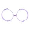 Direto da Fábrica pulseira de corda luminosa para casal coração com coração sucção pulseira de casal para casamento presente de casamento joia