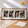 Conjunto Criativo de Porta-Retratos Combinados 234 Peças Casal Vazado Porta-Retrato 6 Polegadas Porta-Fotos de Madeira Personalizado Álbum Porta-Retratos de Três ou Quatro Peças
